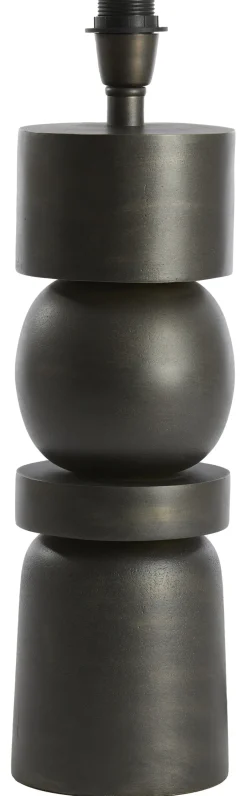 New Light & Living Tafellamp Labis kleur (excl. kap) Antraciet