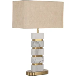 Sale Richmond Interiors Tafellamp Lenore Marmer Goud