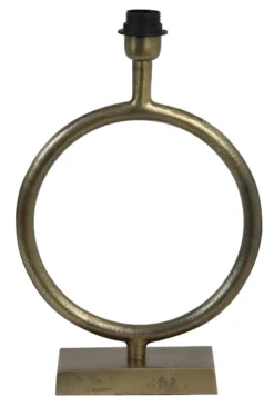 Outlet Light & Living Tafellamp Livu kleur (excl. kap) Antiek brons