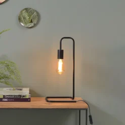 Clearance it's about RoMi Tafellamp London 45cm, kleur Zwart