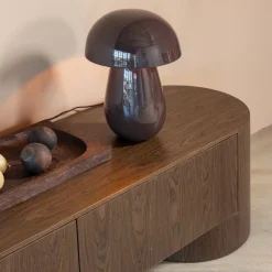 Sale WOOOD Tafellamp Lumor kleur Bruin