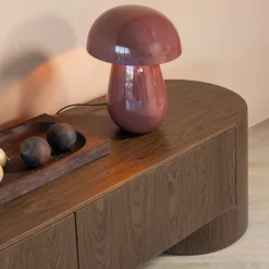 Online WOOOD Tafellamp Lumor kleur Rood