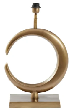 Outlet Light & Living Tafellamp Lune kleur Antiek brons