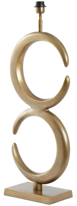 Outlet Light & Living Tafellamp Lune kleur Antiek brons