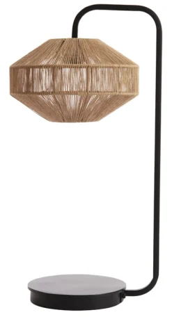 Outlet Light & Living Tafellamp Lyra 60cm, kleur Naturel