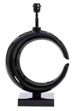 Outlet Light & Living Tafellamp Maan kleur Zwart