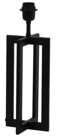 Sale Light & Living Tafellamp Mace 35cm, kleur (excl. kap) Mat Zwart