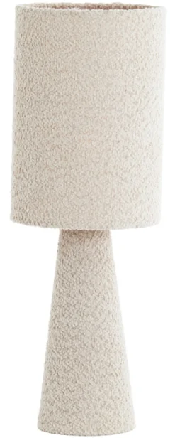 Discount Light & Living Tafellamp Micky Bouclé 58cm, kleur Zand