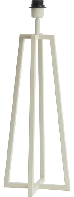 Best Light & Living Tafellamp Miley kleur Crème (excl. kap) Cru00e8me