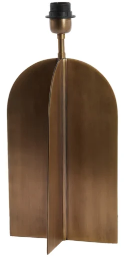 Hot Light & Living Tafellamp Molago kleur (excl. kap) Antiek brons