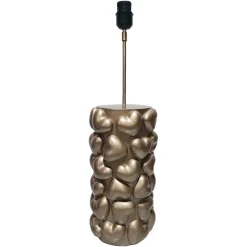 Outlet Richmond Interiors Tafellamp Nancy 69cm (excl. kap) Goud