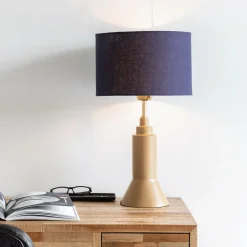 Best ZILT Tafellamp Obed Donkerblauw