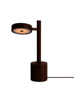 Best GOOD&MOJO Tafellamp Okinawa Essenhout, 35cm, kleur Bruin