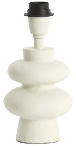 Discount Light & Living Tafellamp Olona kleur Crème (excl. kap) Cru00e8me