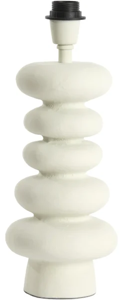 Discount Light & Living Tafellamp Olona kleur Crème (excl. kap) Cru00e8me