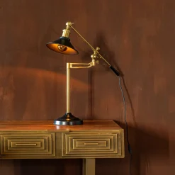 New Dutchbone Tafellamp Penelope kleur Zwart