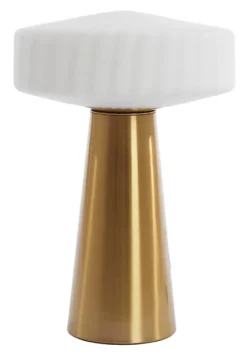 Light & Living Tafellamp Pleat Glas, 45cm