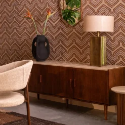 Sale Dutchbone Tafellamp Rico Linnen, 62cm hoog