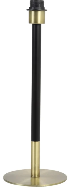 Clearance Light & Living Tafellamp Rodrigo kleur /Mat Zwart (excl. kap) Antiek brons