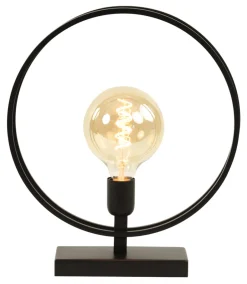 Online Light & Living Tafellamp Rudra kleur Mat Zwart