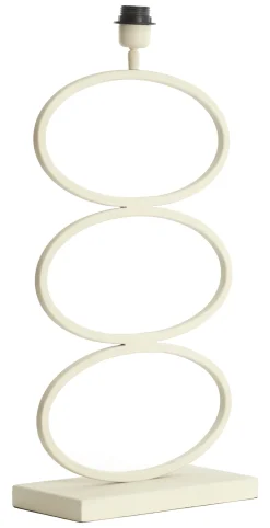 Clearance Light & Living Tafellamp Stelius 59cm Cru00e8me