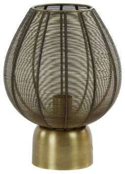 Online Light & Living Tafellamp Suneko kleur Antiek brons