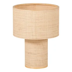 Outlet WOOOD Tafellamp Syro Raffia Naturel