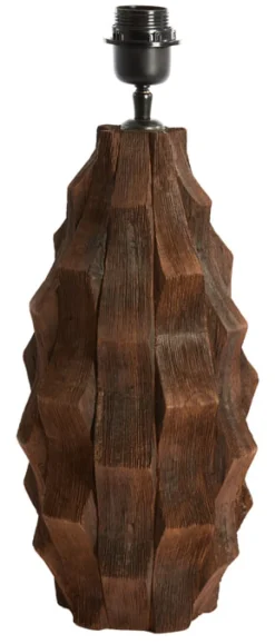 New Light & Living Tafellamp Takabe Mangohout (excl. kap)