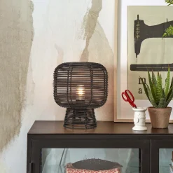 Hot GOOD&MOJO Tafellamp Tanami Rotan, 30cm