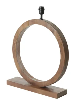 Discount Light & Living Tafellamp Tinar 64cm hoog, kleur (excl. kap) Mat Bruin