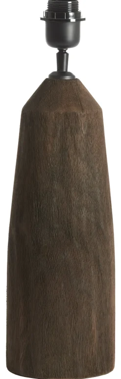 Sale Light & Living Tafellamp Trapani Mangohout, kleur Mat Donkerbruin (excl. kap)