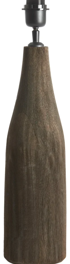 Clearance Light & Living Tafellamp Trapino Mangohout (excl. kap) Mat Bruin