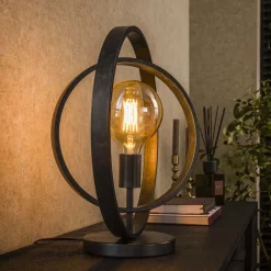 Hot LifestyleFurn Tafellamp Tricia kleur Charcoal