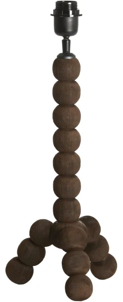 Clearance Light & Living Tafellamp Veglio Mangohout, 40cm (excl. kap)