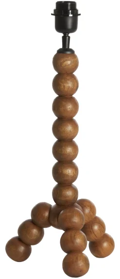 Clearance Light & Living Tafellamp Veglio Mangohout, 40cm (excl. kap)