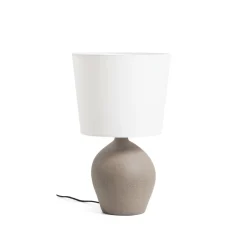 Sale Kave Home Tafellamp Viona Steenlook Lichtgrijs