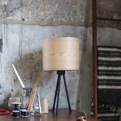 Clearance Dutchbone Tafellamp Woodland 60cm Naturel