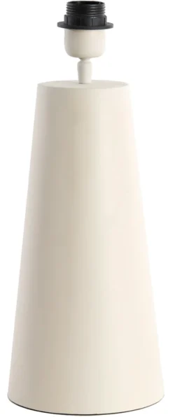 Outlet Light & Living Tafellamp Yelos 35cm (excl. kap) Cru00e8me