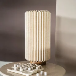 Online By-Boo Tafellamp/Vloerlamp Zuki Linnen Natuurlijk