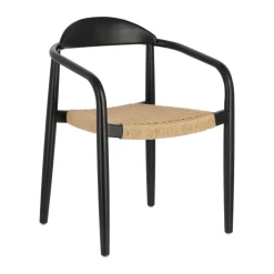 Discount Kave Home Tuin / Eetkamerstoel Nina Eucalyptushout