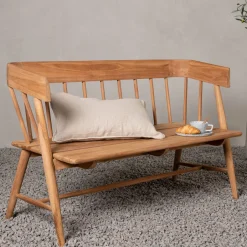 Sale Nohr Tuinbank Jasmen Teakhout, 132cm Naturel