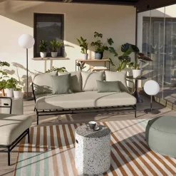 Online Kave Home Tuinbank Mareluz 197cm Grijs