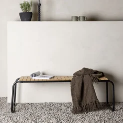 Clearance Nohr Tuinbank Ruy Accaciahout, 136cm Naturel