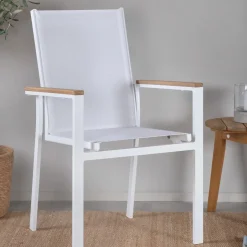 Discount Nohr Tuinstoel Dakisha kleur Wit