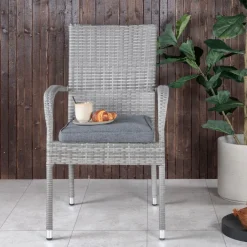 Outlet Nohr Tuinstoel Demareo Wicker