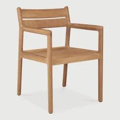 Hot Ethnicraft Tuinstoel Jack Teakhout, kleur Naturel