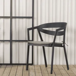 Outlet Nohr Tuinstoel Jalisa kleur Zwart