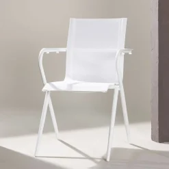 Nohr Tuinstoel Kinzie Stapelbaar, Textileen