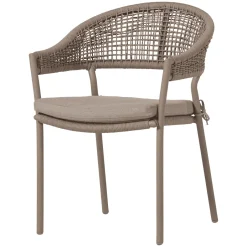 Sale WOOOD Tuinstoel Rilo Gevlochten touw, kleur Zand