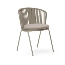 Online Kave Home Tuinstoel Saconca Gevlochten touw